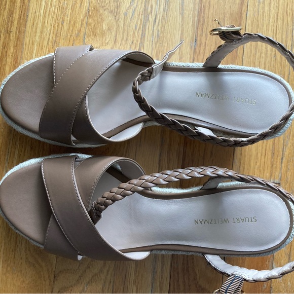Stuart Weitzman wedge sandals - Picture 2 of 6